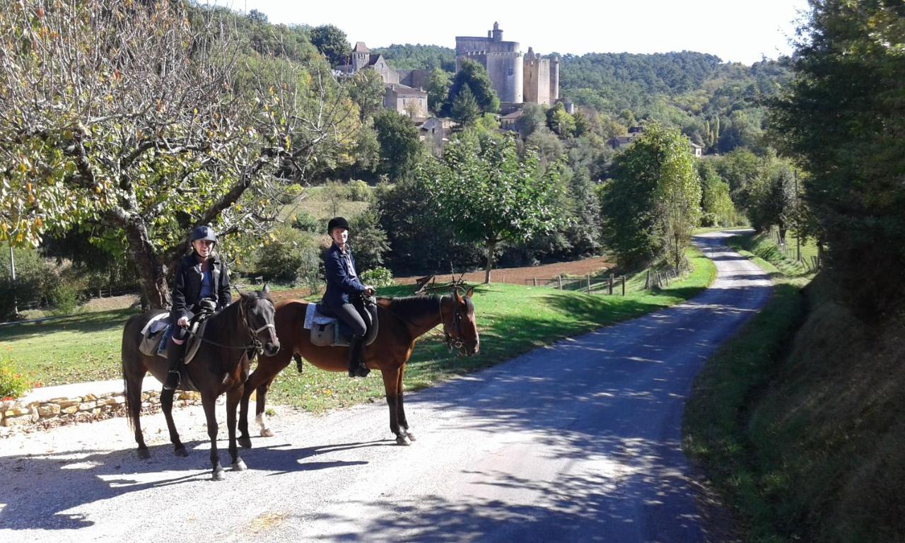 Villa Ferme Equestre Des Abrons Pailloles Exterior foto